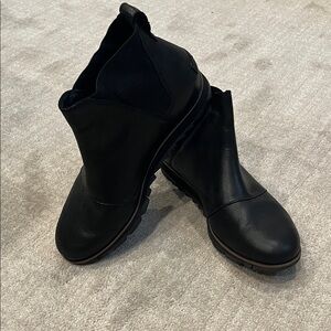 Black Waterproof Ankle Boots by Sorell